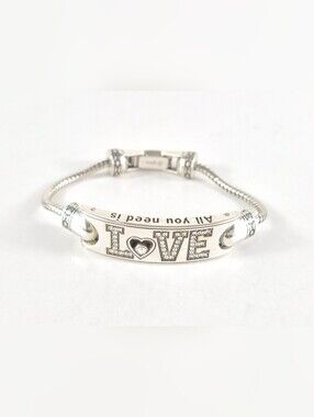 Brighton All You Need Is Love Charm Bracelet